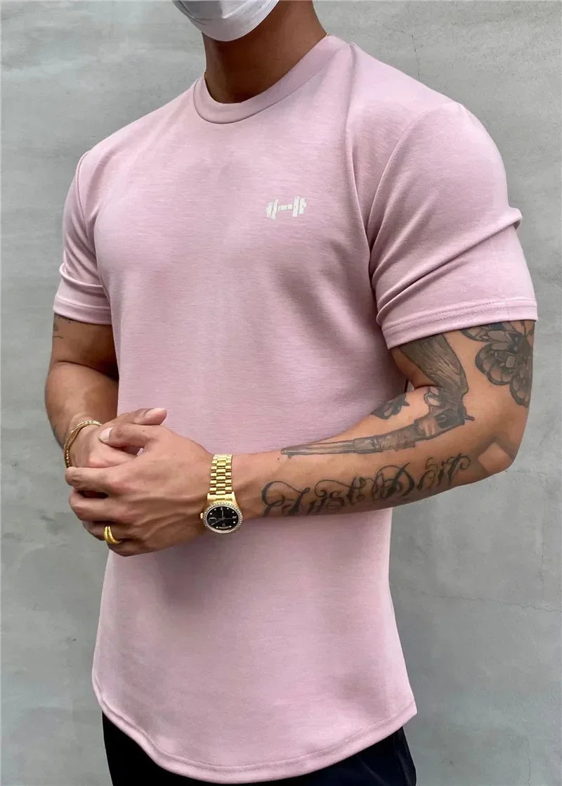 Slim Fit Cotton Gym T-Shirt