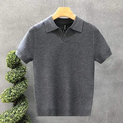 Slim Fit Korean Style Polo Shirt