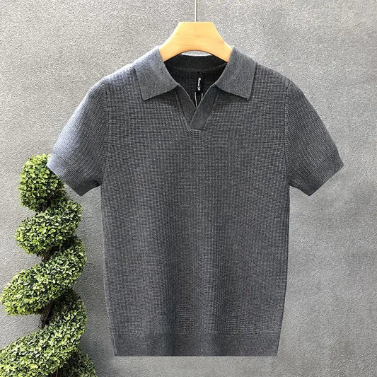 Slim Fit Korean Style Polo Shirt