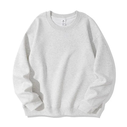 Casual Loose Fit Round Neck Sweatshirt