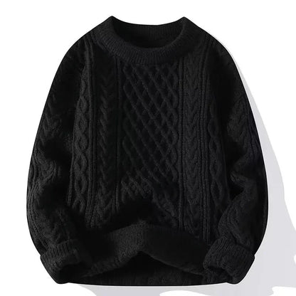 Cozy Knit Crewneck Sweater