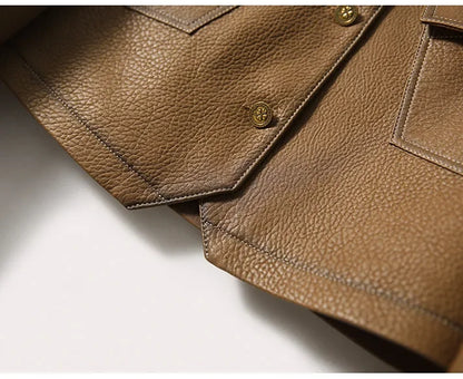 Rebel Gleam Slim Moto Leather Jacket