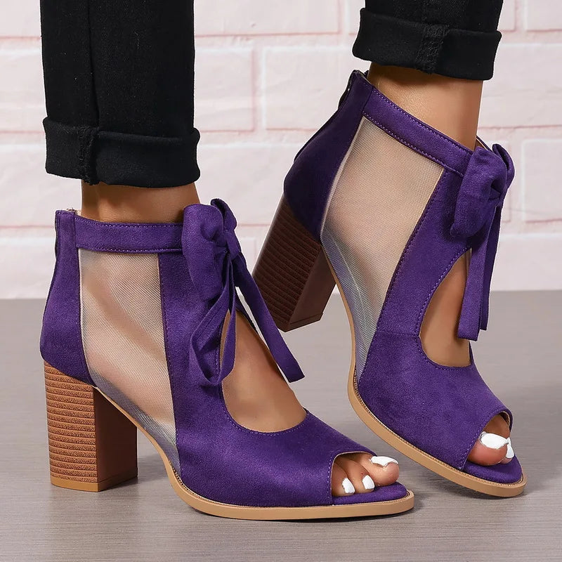 Chic Hue Fishmouth Heels