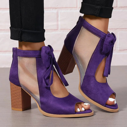 Chic Hue Fishmouth Heels