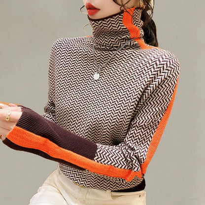 Elegant Slim Fit Turtleneck Sweater