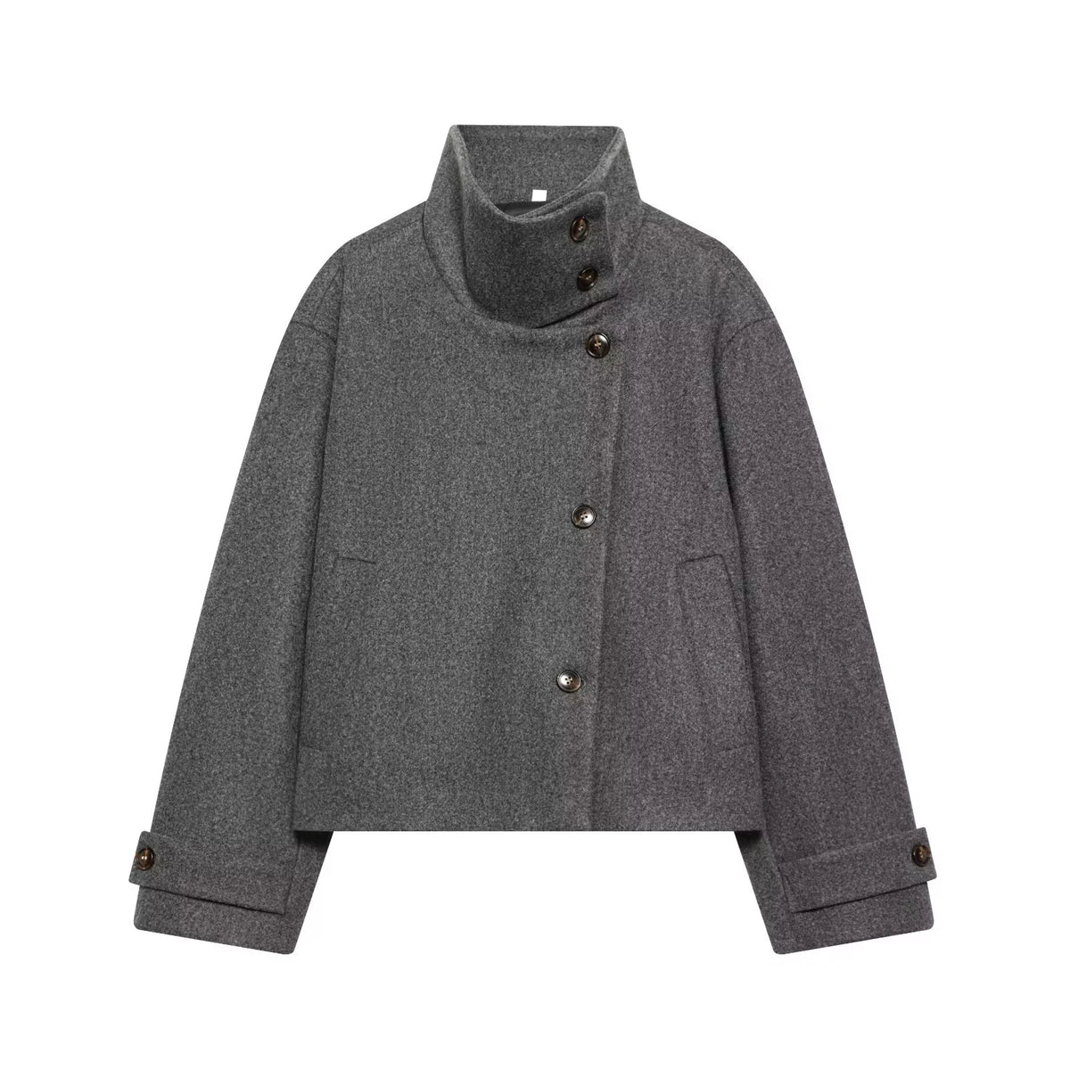 Women's Loose Winter Stand Collar Coat