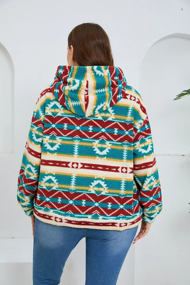 Cozy Hood Oversized Fluffy Hoodie