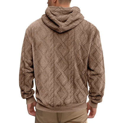Shadow Weave Luxe Dual Velvet Hoodie