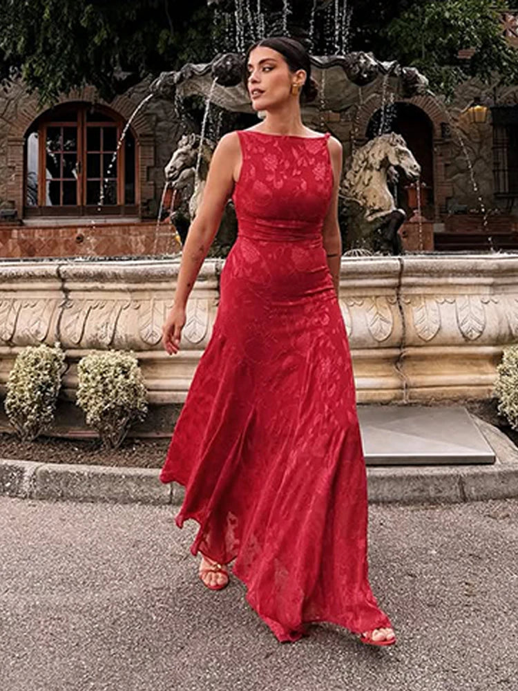Lace Envy Backless Party Dress