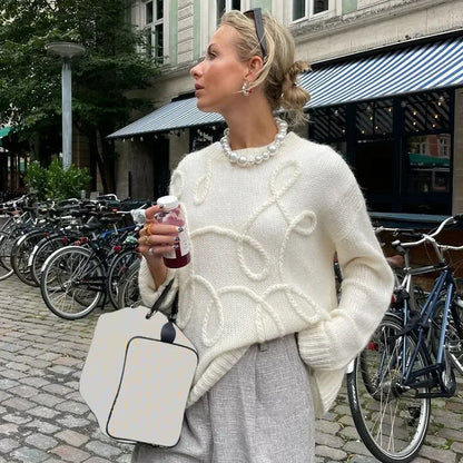 Chic Comfort Solid Knit Sweater