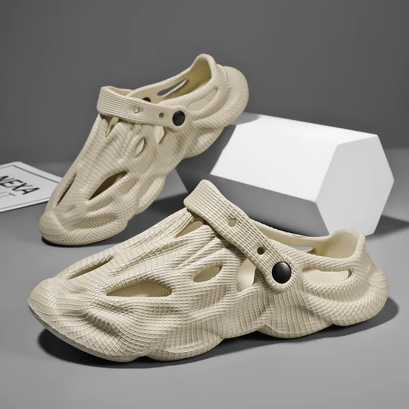 Breeze flow Hollow Clog Sandals