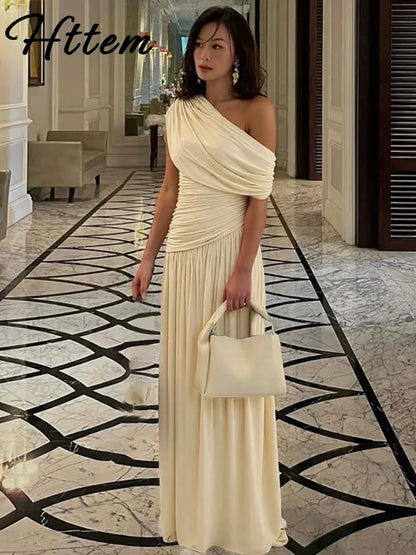 Effortless Chic Asymmetrical Beach Dress