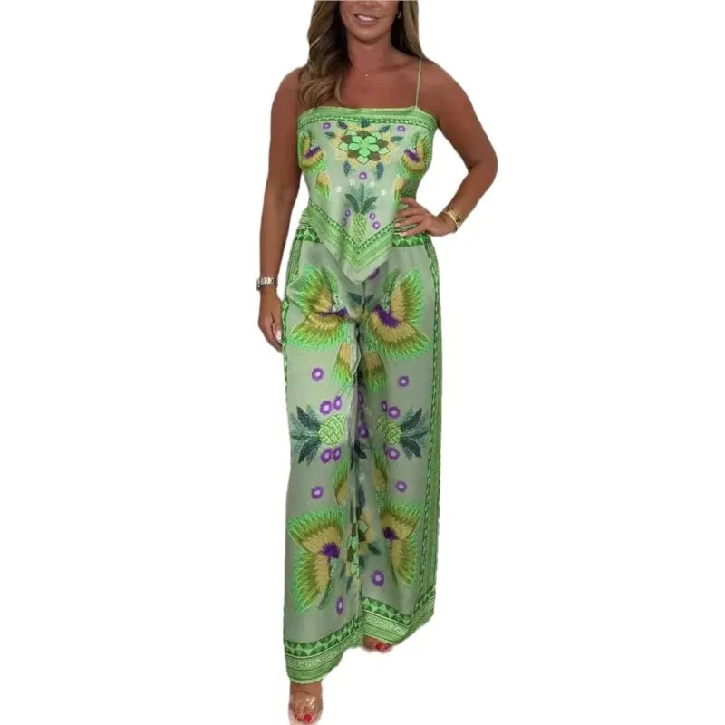 Floral Allure 2-Piece Summer Set