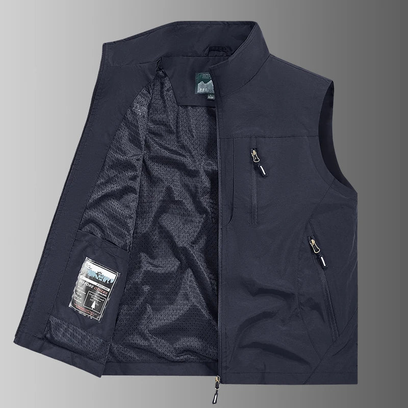 Multi-pocket Mesh Vest