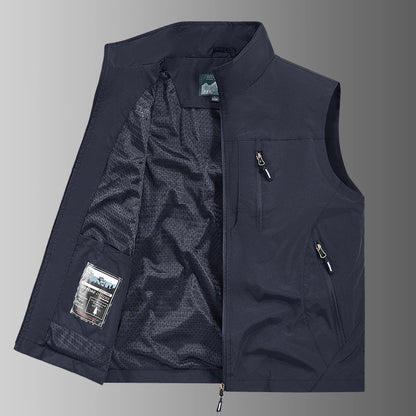 Multi-pocket Mesh Vest