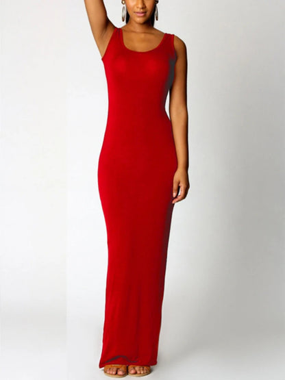 Sleek Essentials Maxi Dress