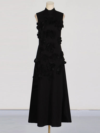Lace Luxe Patchwork High Waist Dress