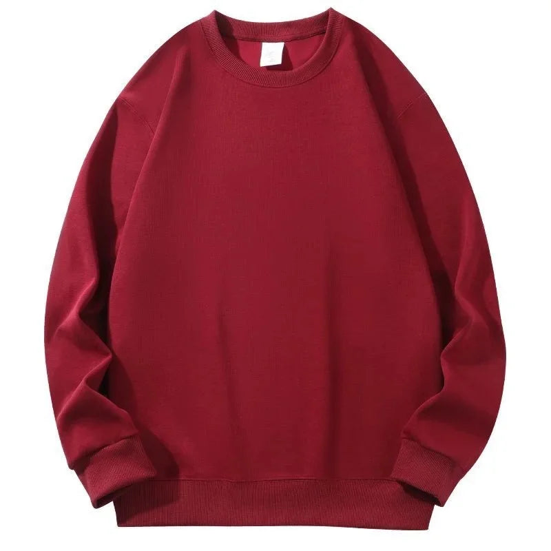Casual Loose Fit Round Neck Sweatshirt
