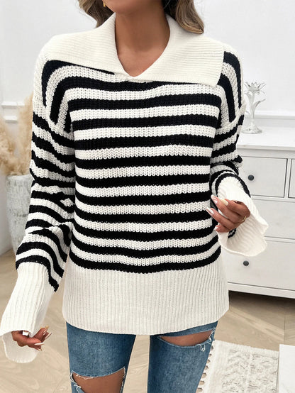 Vintage Stride Striped Sweater