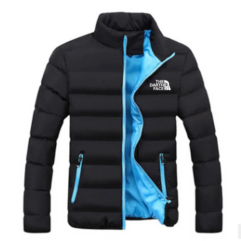 Men’s Warm Parka Winter Coat – Zipper Jacket
