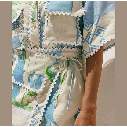 Tide Bloom Irregular Beach Set