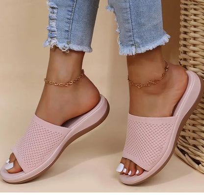 Soft Wedge Walking Sandals