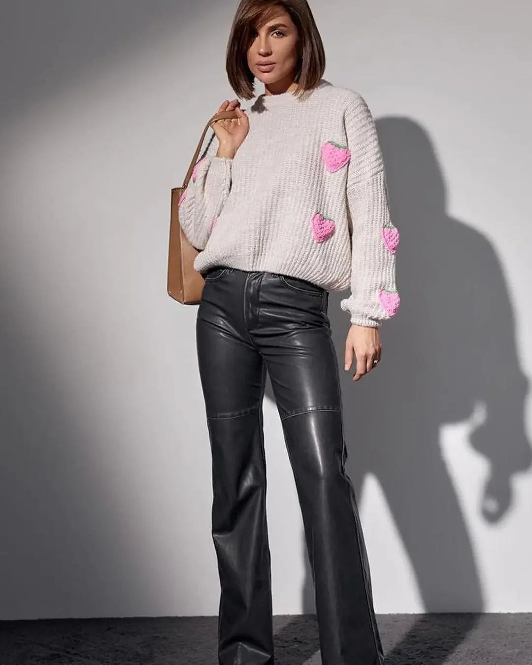 Strawberry Kiss V-Neck Cardigan