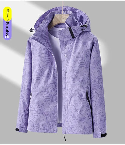 Leaf Breeze Waterproof Hooded Jacket