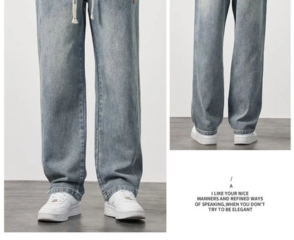 Letter Print Jeans