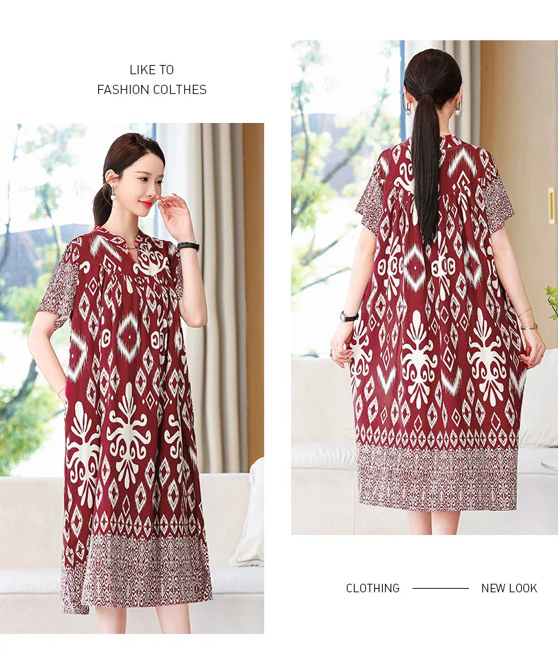 Plus Size Cotton Sleep Dress