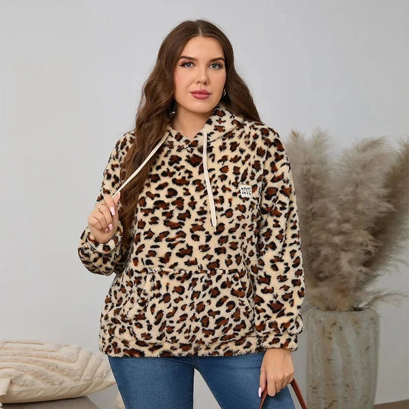 Cozy Hood Oversized Fluffy Hoodie