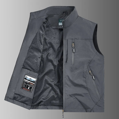 Multi-pocket Mesh Vest