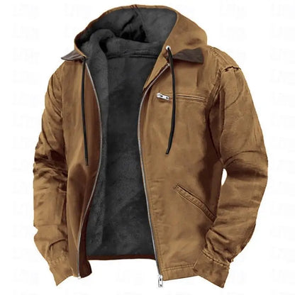 Frost Core Cotton Hooded Zip Jacket