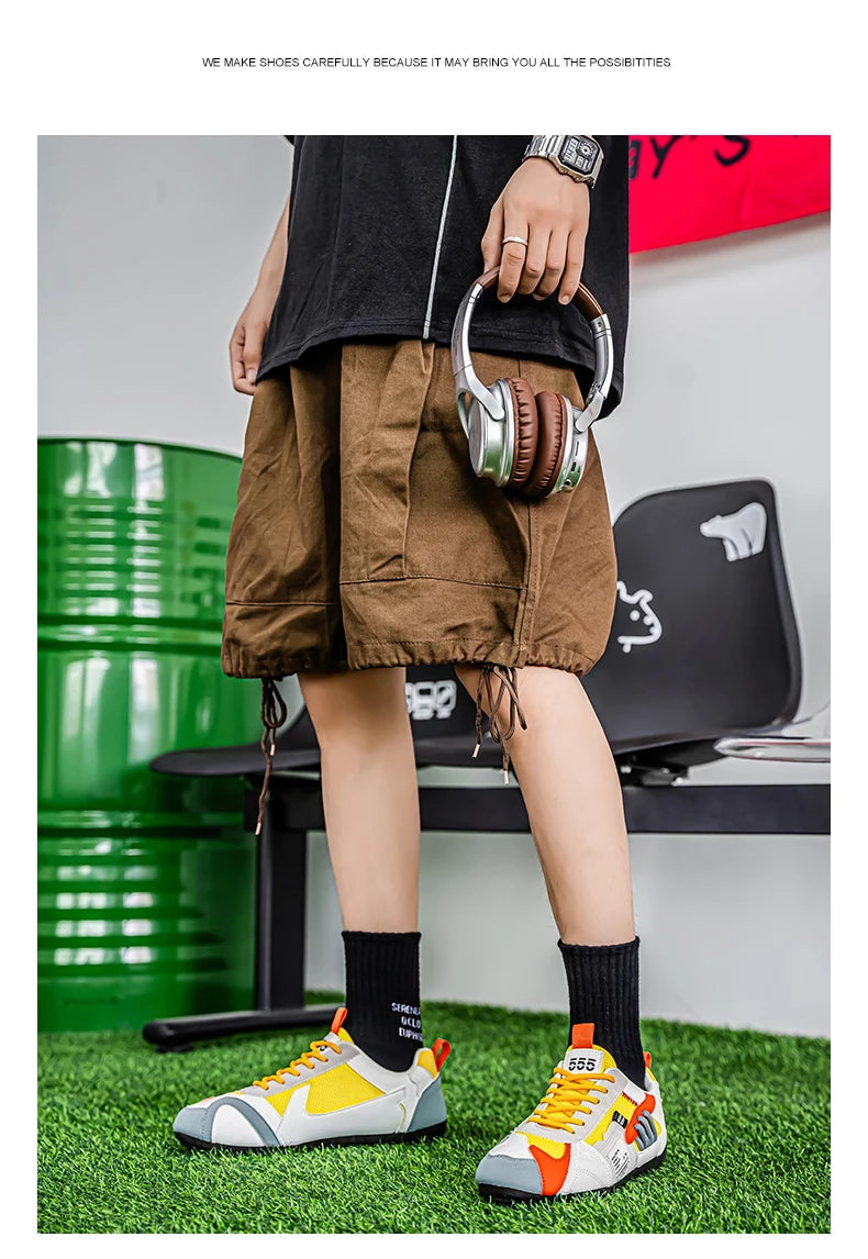 Breathable Designer Men's Sneakers