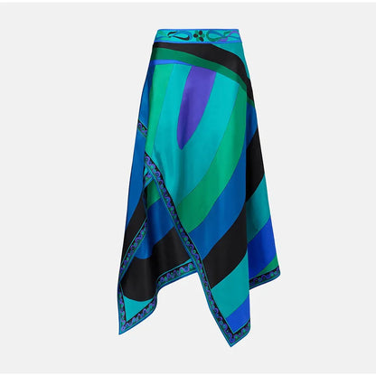 Bold Bloom Halter Skirt Set