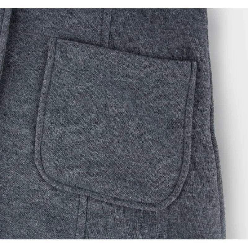 Hooded Zip Up Overcoat
