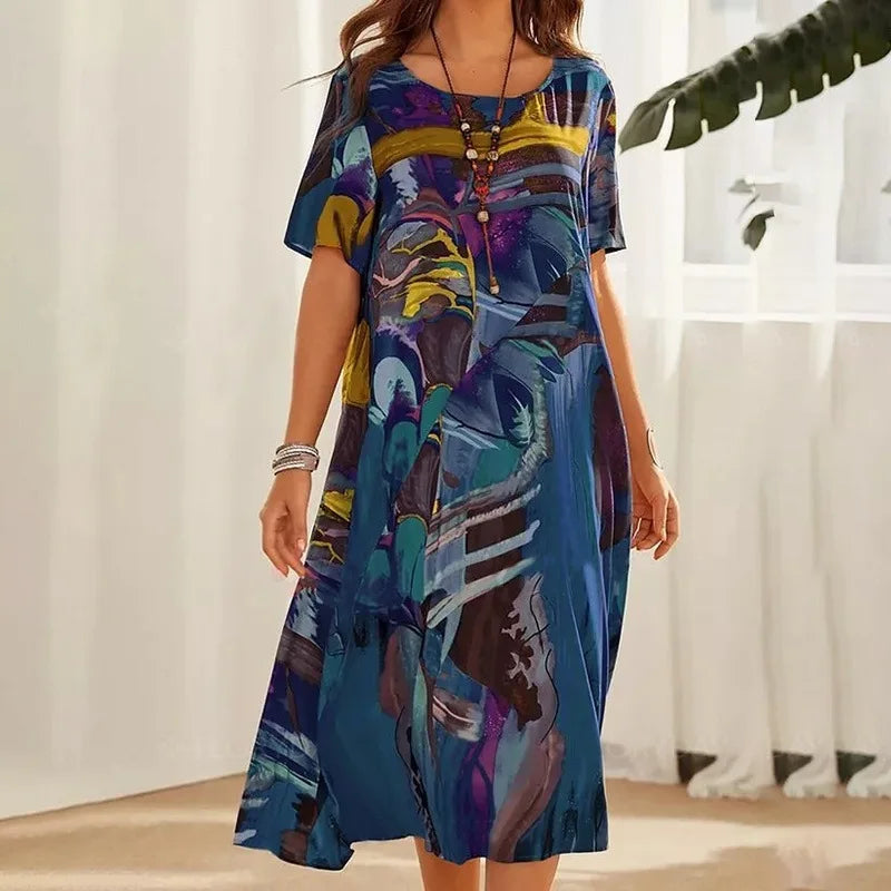 Meadow Dream Vintage Holiday Dress