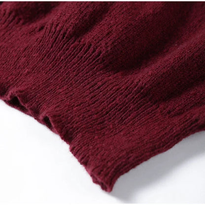 O-Neck Long Sleeve Outfit