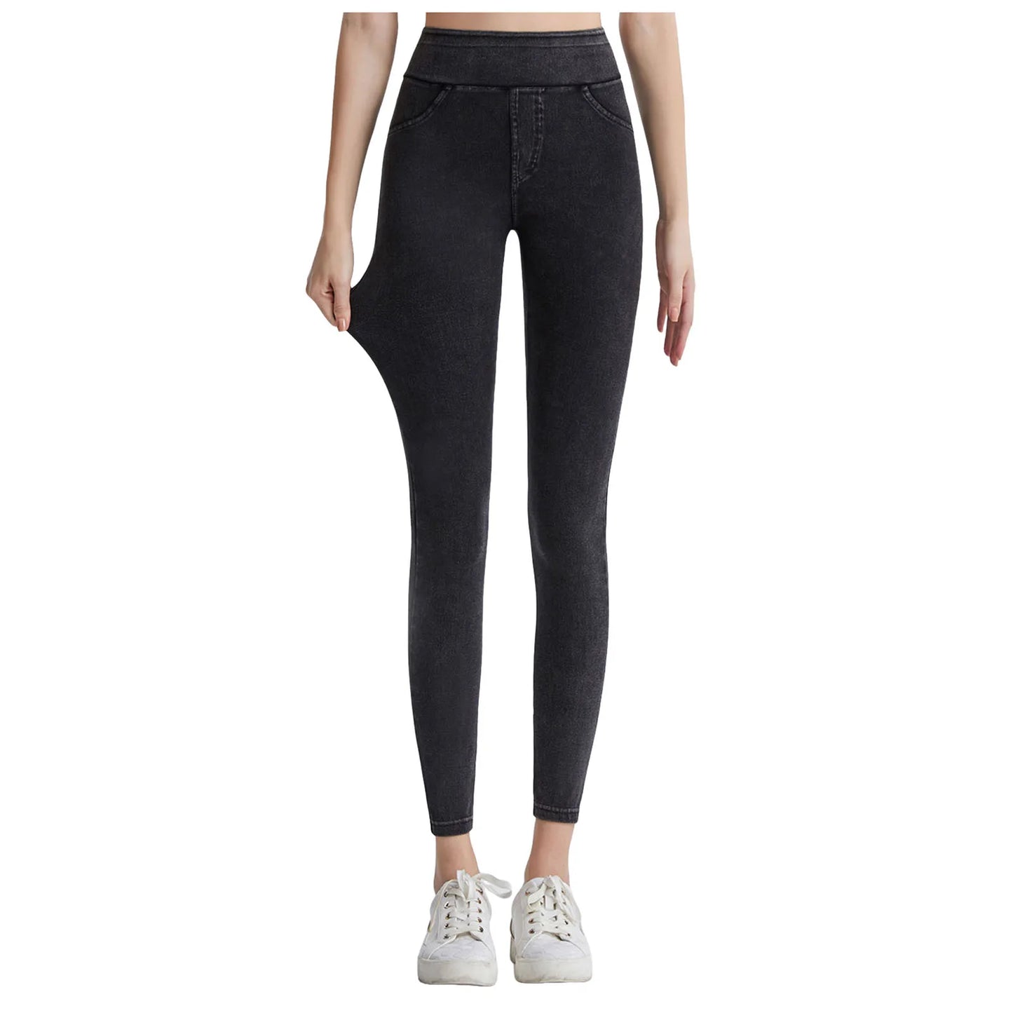 Denim Sport Leggings Women