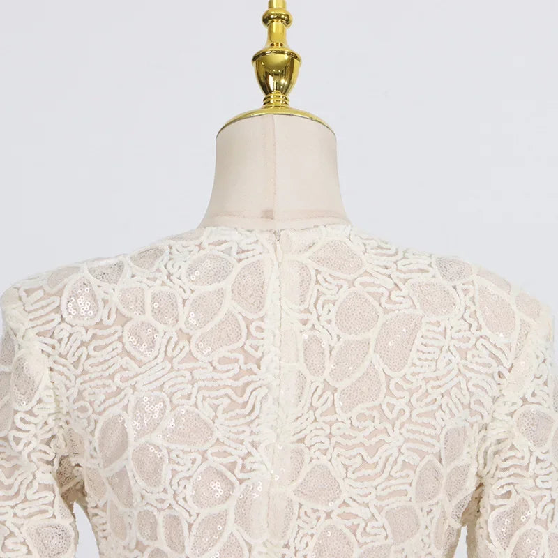 Lace Enchant Vintage Mermaid Gown