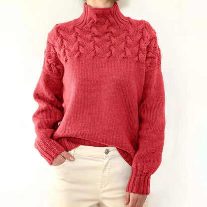 Grace Knit Elegant Turtleneck Sweater