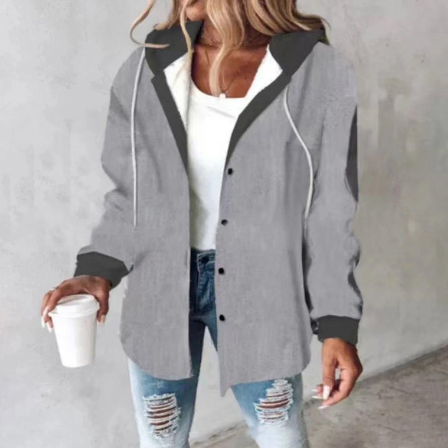 Plaid Street Style Hoodie