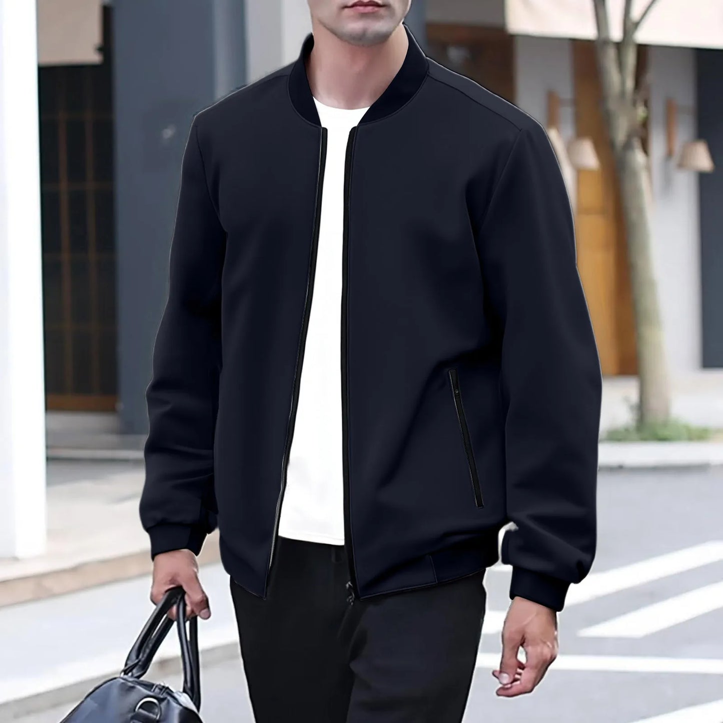 Men’s Outdoor Casual Baseball Jacket