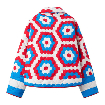 Geo Loom Vintage Splice Parka
