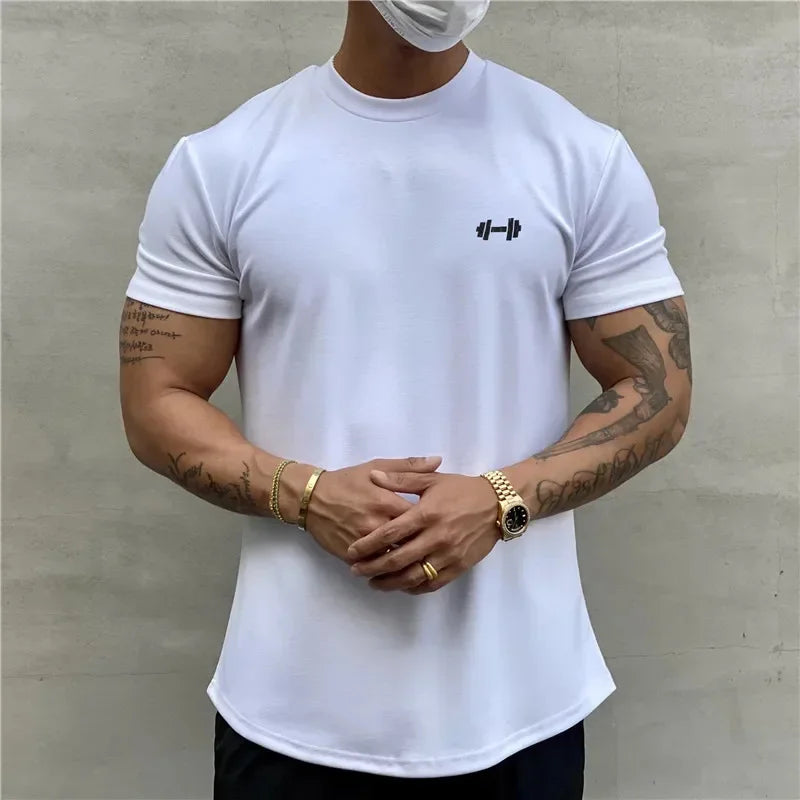 Slim Fit Cotton Gym T-Shirt