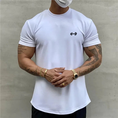 Slim Fit Cotton Gym T-Shirt