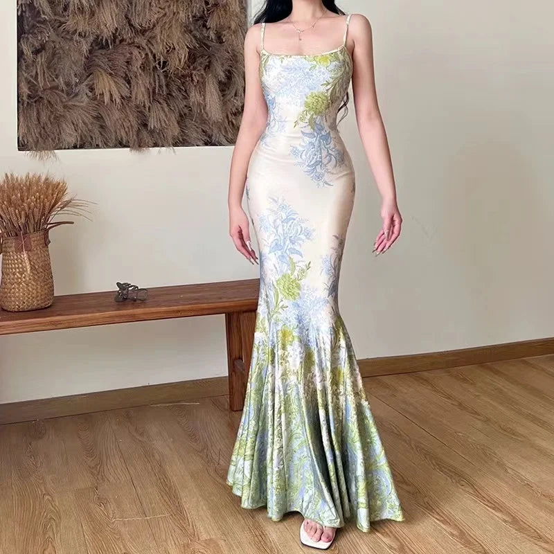 Elegant Satin One-Shoulder Gown