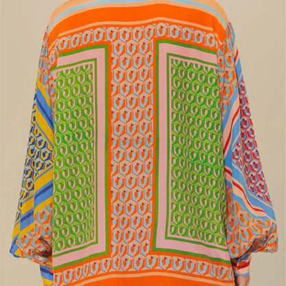 Lush Escape Printed Shirt Set