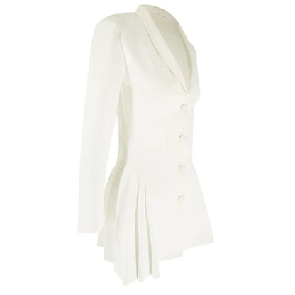 Sleek Charm A-Line Dress