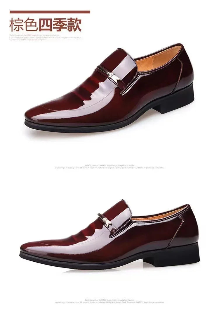 Imperial Gloss Black Oxford Shoes